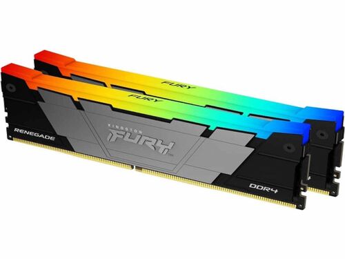 MEMORIJA KINGSTON 64GB(2X32GB)/DIMM/DDR4/3200MHZ/CL16/FURY RENEGADE RGB